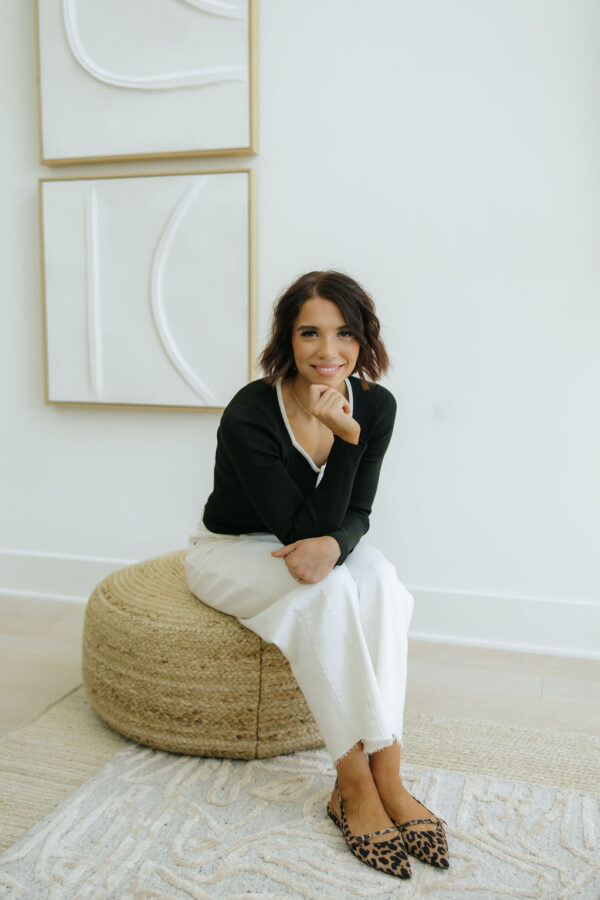 THE ABBA RIBBED LONG SLEEVE IN BLACK - Image 3