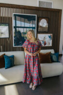 THE MEREDITH MAXI DRESS IN WINE